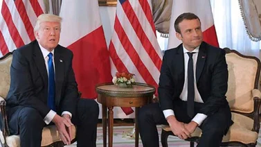 Trump y Macron piden a Maduro "restaurar los derechos del pueblo venezolano"