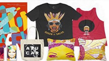 Celia Cruz revive en diseños exclusivos para nueva tienda