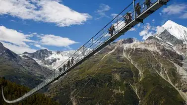 Suiza inaugura el puente para peatones más largo del mundo (+Video) Suiza inaugura el puente para peatones más largo del mundo (+Video)