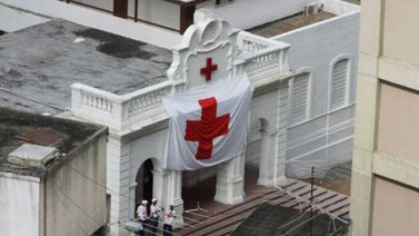 Cruz Roja desplegó sus banderas en sede en la parroquia Candelaria (+Fotos)
