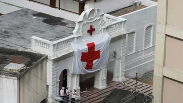 Cruz Roja desplegó sus banderas en sede en la parroquia Candelaria (+Fotos)