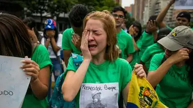 Protestaron en lugar donde forenses investigaban muerte de Neomar Lander (+Fotos) Protestaron en lugar donde forenses investigaban muerte de Neomar Lander (+Fotos)