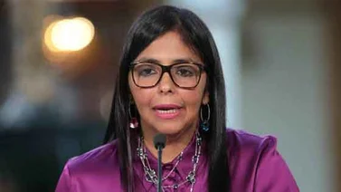 Delcy Rodríguez responde a declaraciones de Videgaray sobre Venezuela