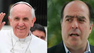 Presidente de Parlamento venezolano dice que el papa pide no ser "manipulado"
