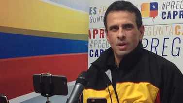 Capriles denunció plan de la GNB y PNB para robar a periodistas y manifestantes (+Video)