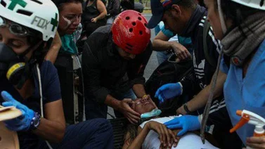 Capriles confirmó 257 heridos en la movilización opositora en Caracas