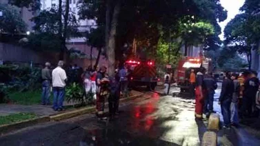 Reportan incendio en las Residencias Paraíso Plaza (+Fotos)
