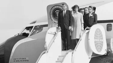 JFK, el primero en visitar Venezuela (+Fotos y Video)