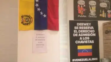Restaurante de Madrid prohíbe la entrada a "chavistas" Restaurante de Madrid prohíbe la entrada a "chavistas"