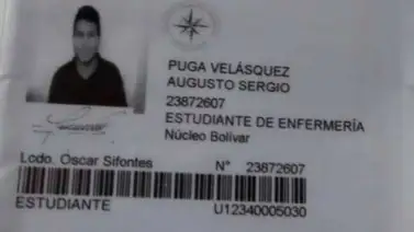 MP imputará a tres funcionarios de la policía de Bolívar por muerte de Augusto Puga MP imputará a tres funcionarios de la policía de Bolívar por muerte de Augusto Puga