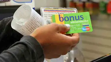 Bonus alimentación permitirá acceso a efectivo y operaciones digitales Bonus alimentación permitirá acceso a efectivo y operaciones digitales