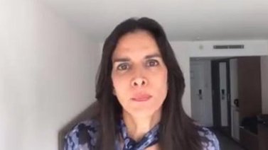 Patricia Velásquez denuncia la "violación de Derechos Humanos" en contra de los venezolanos
