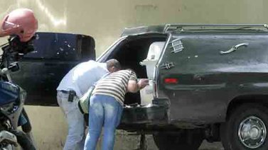 Murió al quedar en medio de una balacera