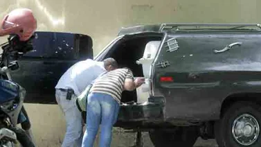 Murió al quedar en medio de una balacera
