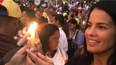 Norelys Rodríguez participó en vigilia por los caídos (+Foto) Norelys Rodríguez participó en vigilia por los caídos (+Foto)