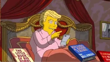 Los primeros 100 días de Donald Trump en el poder, según Los Simpsons (+Video)
