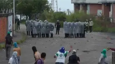 Protesta en la Unet dejó 21 heridos este miércoles (+Video) Protesta en la Unet dejó 21 heridos este miércoles (+Video)