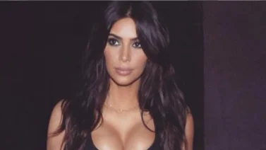 Kim Kardashian asistió a set de grabación sin ropa interior (+FOTOS)