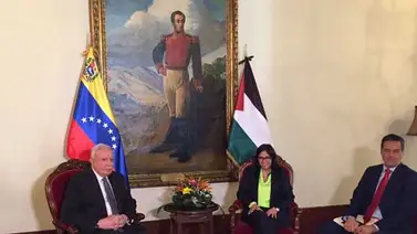 Venezuela y Palestina confirman fortalecimiento de cooperación Venezuela y Palestina confirman fortalecimiento de cooperación