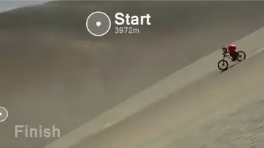 Establecen nuevo récord mundial de velocidad en descenso con una bicicleta (+Video) Establecen nuevo récord mundial de velocidad en descenso con una bicicleta (+Video)