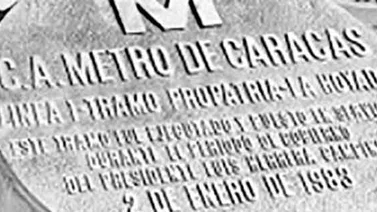 Hace 34 años inició operaciones el Metro de Caracas (+Fotos)