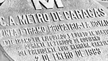 Hace 34 años inició operaciones el Metro de Caracas (+Fotos) Hace 34 años inició operaciones el Metro de Caracas (+Fotos)