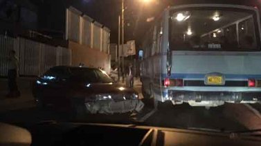 Accidente de tránsito generó cola en El Tambor