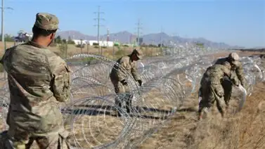Texas | Amplían barrera de alambre en la frontera con México (+Fotos) Texas | Amplían barrera de alambre en la frontera con México (+Fotos)