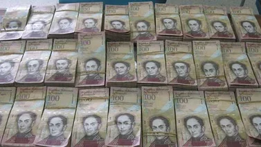 Incautan 882.000 billetes de 100 bolívares en la frontera colombo-venezolana