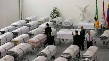 Colombia repatría restos de víctimas de tragedia aérea del Chapecoense (+Video) Colombia repatría restos de víctimas de tragedia aérea del Chapecoense (+Video)