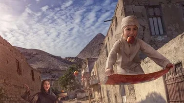 Padre crea sorprendentes aventuras para su hijo en Photoshop (+Fotos)