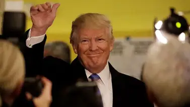 Donald Trump vota en Manhattan y dice que todo está saliendo "muy bien" Donald Trump vota en Manhattan y dice que todo está saliendo "muy bien"