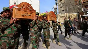 Estado Islámico asesina a tiros a 52 jóvenes en un colegio en el este de Mosul Estado Islámico asesina a tiros a 52 jóvenes en un colegio en el este de Mosul