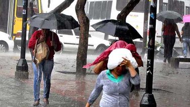 Inameh prevé lluvias para este domingo en casi todo el país