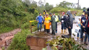 Dos puentes y 16 casas afectadas por intensas lluvias en Táchira