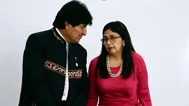 Evo Morales se reunirá este viernes con Delcy Rodríguez en Bolivia Evo Morales se reunirá este viernes con Delcy Rodríguez en Bolivia