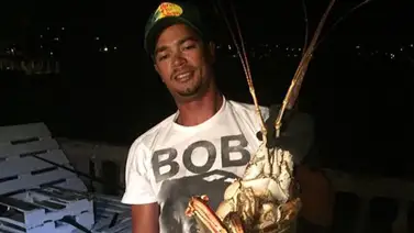 Capturan a langosta gigante frente a la costa de las Bermudas Capturan a langosta gigante frente a la costa de las Bermudas