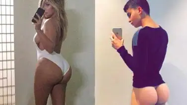 ¡Traseros iguales! Esta es la versión masculina de Kim Kardashian ¡Traseros iguales! Esta es la versión masculina de Kim Kardashian