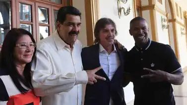 Human Right Fundation criticó a Jamie Foxx y a Lukas Haas por reunión con Maduro Human Right Fundation criticó a Jamie Foxx y a Lukas Haas por reunión con Maduro