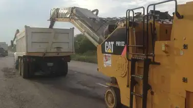 Troncal 9 en Anzoátegui es rehabilitada con 700 toneladas de asfalto Troncal 9 en Anzoátegui es rehabilitada con 700 toneladas de asfalto