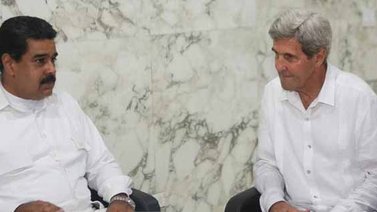 Maduro sobre reunión con John Kerry: Por una conversación no se superan los conflictos