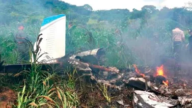 Padre e hijo mueren calcinados tras estrellarse su avioneta en Yaritagua