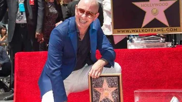 Pitbull desvela su estrella en Hollywood