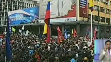 Chavismo marcha hasta el Panteón Nacional en honor a Francisco de Miranda Chavismo marcha hasta el Panteón Nacional en honor a Francisco de Miranda