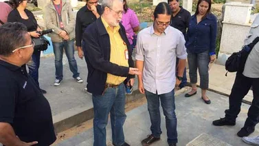Freddy Ñáñez: Corroboramos que no hubo profanación a los restos de Rómulo Gallegos