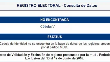 Dirigentes opositores denuncian que aparecen como no firmantes en el CNE (+Tuits)