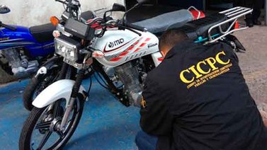 CICPC captura en Carabobo a tres personas dedicadas al robo y hurto de motos