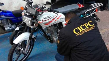 CICPC captura en Carabobo a tres personas dedicadas al robo y hurto de motos