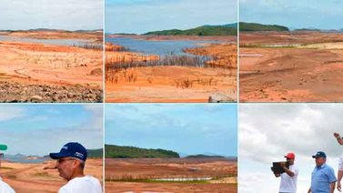 Motta Domínguez informó que aún persiste la sequía en el embalse del Guri