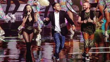 Sharlene se lució en los premios Soberano